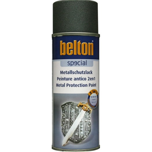 Peinture aérosol Anti-corrosion 400ml gris anthracite - BELTON AUTO-K