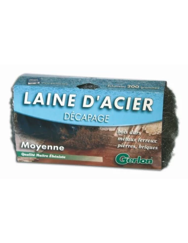 Laine Acier 200gr Dec.Moy E20m - GERLON