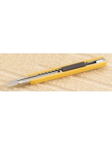 Cutter Olfa 9mm S/Carte Jaune - L'OUTIL PARFAIT