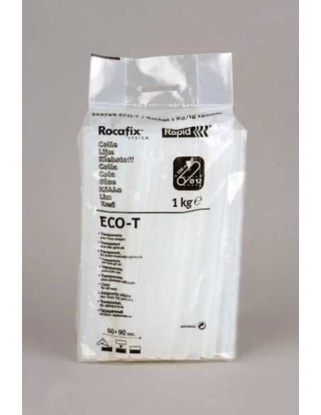 Colle 1kg Eco T Ø12x190mm Transparente 40302798 - Rapid
