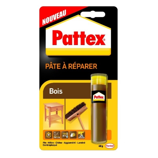 Pattex Pate A Reparer le Bois 48 Gr - PATTEX