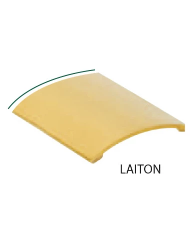 ROMUS Seuil 1/2 bombé adhésif blister_laiton_30mm_0_93m - ROMUS