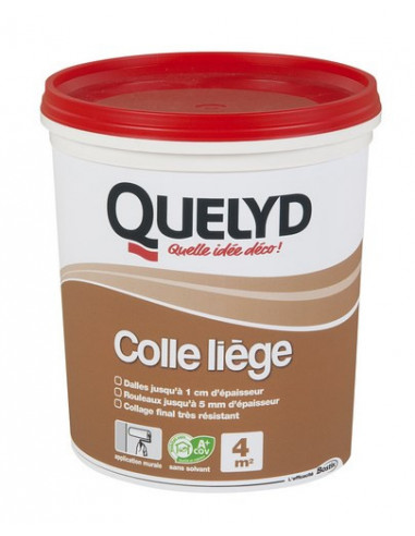 QUELYD Colle Liège 1kg Colle acrylique pour liège, 1kg - SIMON RACK