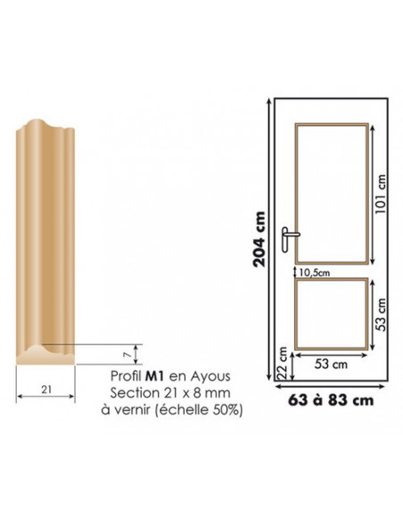 Decor Port Class M1 2 panneaux 02 - SKYLAB