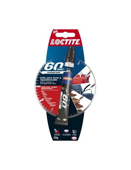 Loctite 60 Secondes Blister Tub 20g - LOCTITE