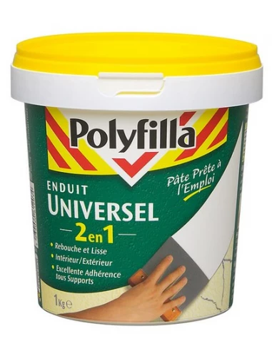 Polyf Enduit Univ 1kg 61203 - POLYFILLA