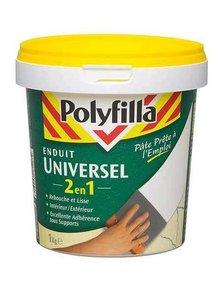 Polyf Enduit Univ 1kg 61203 - POLYFILLA