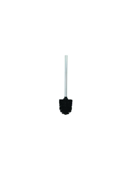 Brosse Wc Manche Inox Boule Noire - M S V