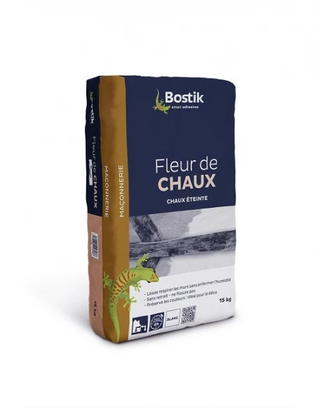 Fleur de chaux 15kg - BOSTIK