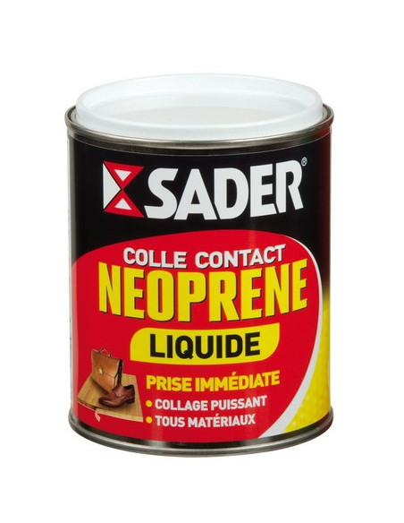 Colle Néoprène Liquide Sader 750ml Adhésion forte et durable sur divers matériaux - Sader
