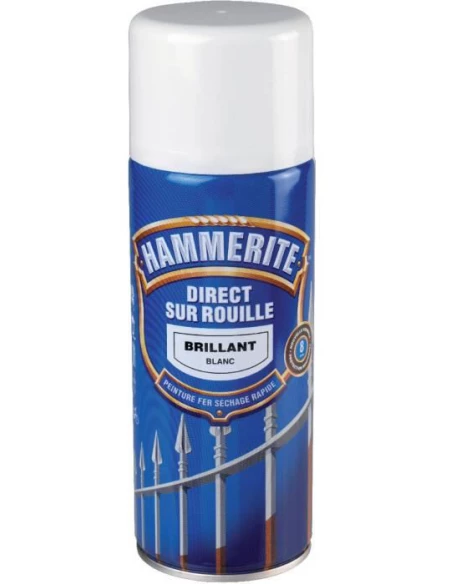 Peinture fer Aerosol Noir 400ml - HAMMERITE