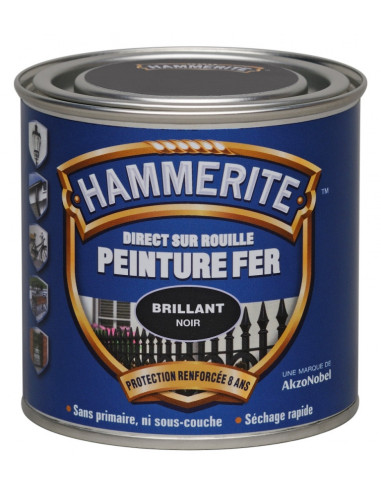 Hammerite Laque Blanc 0l25 - HAMMERITE