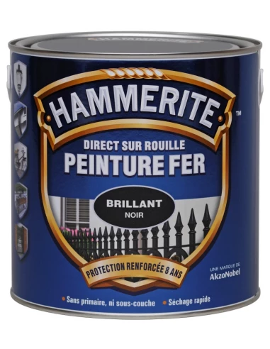 Peinture Laquée Blanche 2.5 litres - HAMMERITE