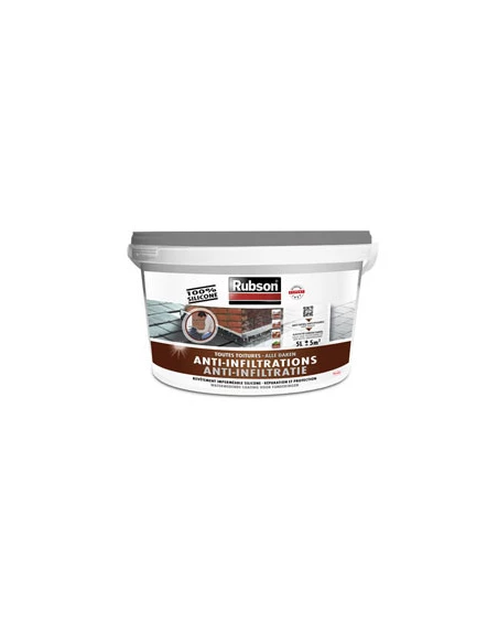 Anti Infiltrations Gris Seau 5kg - RUBSON