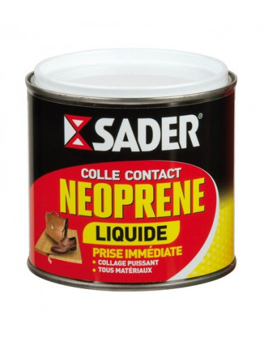 Colle Néoprène Sader 500ml Adhésion puissante multi-matériaux - SADER