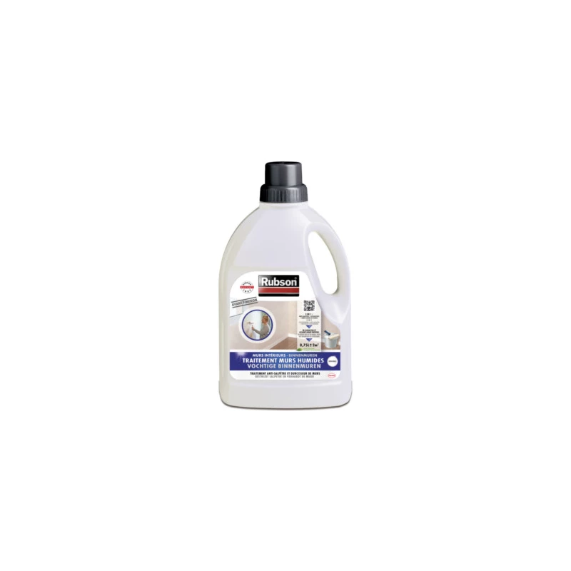 Traitement Murs Humides Bidon 0.75l - RUBSON