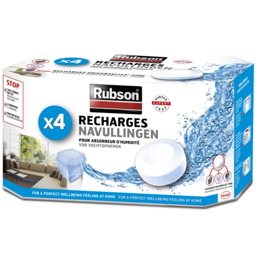 Recharge Basic 20m² Pack 4 Tabs - RUBSON