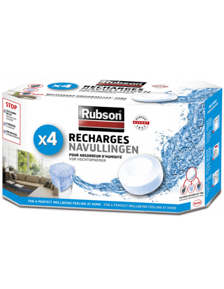 Recharge Basic 20m² Pack 4 Tabs - RUBSON
