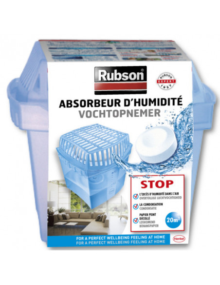 Absorbeurs Basic 20m² + 1 Tabs 450g - RUBSON