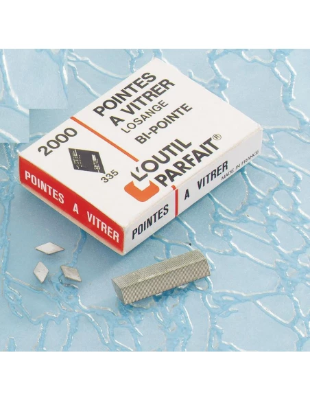 Boite 2000 Pointes A Vitrer Losange - L'OUTIL PARFAIT
