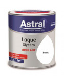 Peinture Laque Brillante Glycéro Blanc 0,5 litre - ASTRAL - 3031520152402 -  - 59032
