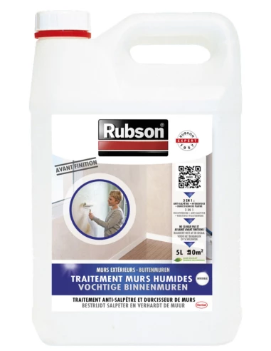 Traitement Murs Humides Bidon 5l - RUBSON