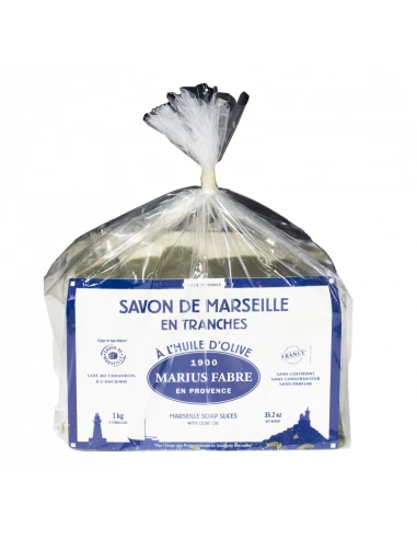 Savon De Marseille A La Coupe 1kg - MARIUS FABRE