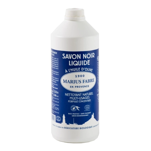 Savon Noir Liquide 1 litre - MARIUS FABRE