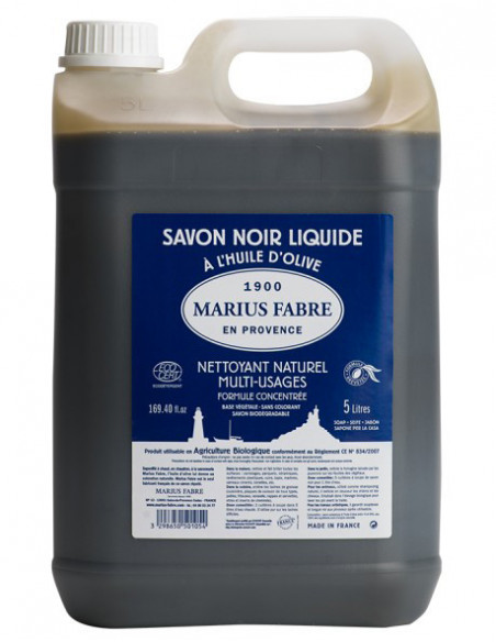 Savon Noir Liquide 5l - MARIUS FABRE