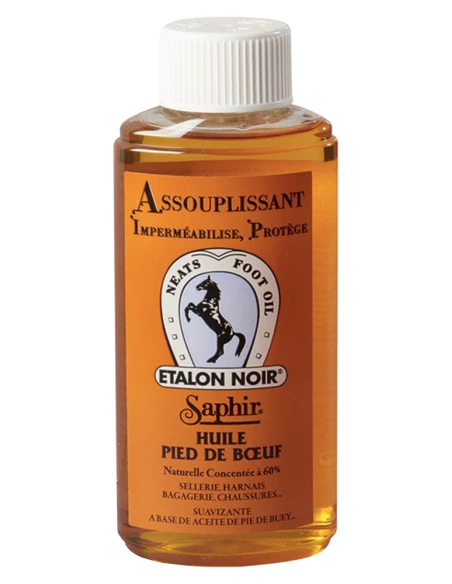 Saphir Huile Pied Boeuf Noir 200ml - SAPHIR