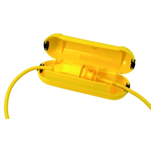 Boîtier étanche fiche électrique jaune - PROFILE