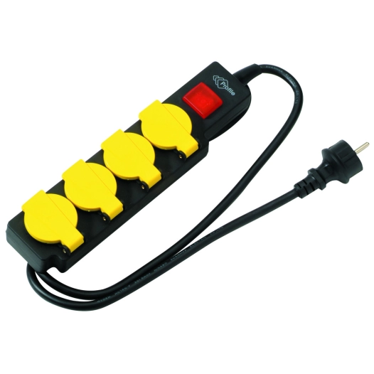 Multiprise X4 Etanch Inter 1.5m - PROFILE