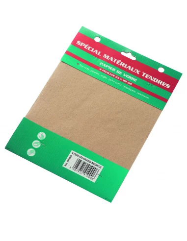 Papier Verre 4feuilles Gros Gr - SAVY