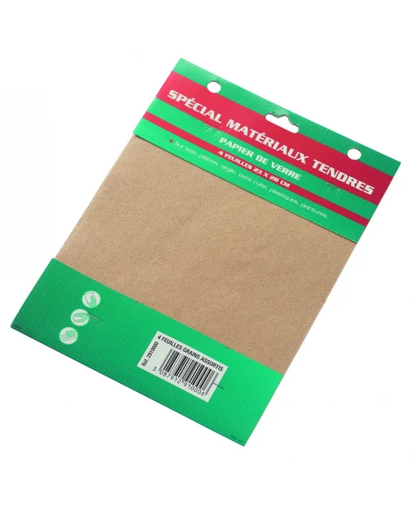 Papier Verre 4feuilles Gros Gr - SAVY