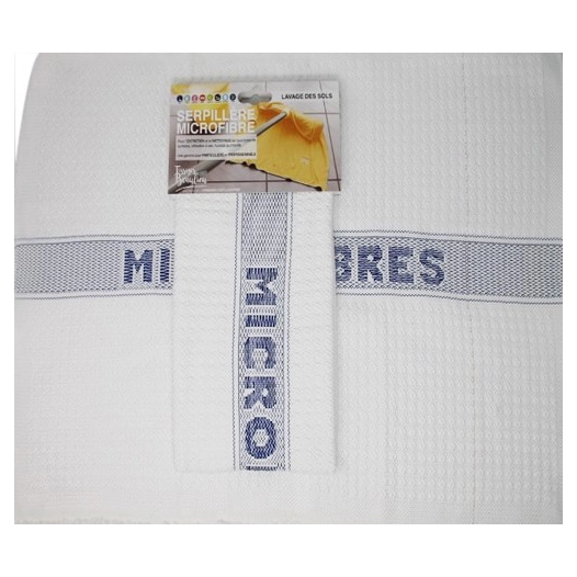 Serpillere Micro Gauffree 50x60cm - TISSAGES DE BEAULIEU