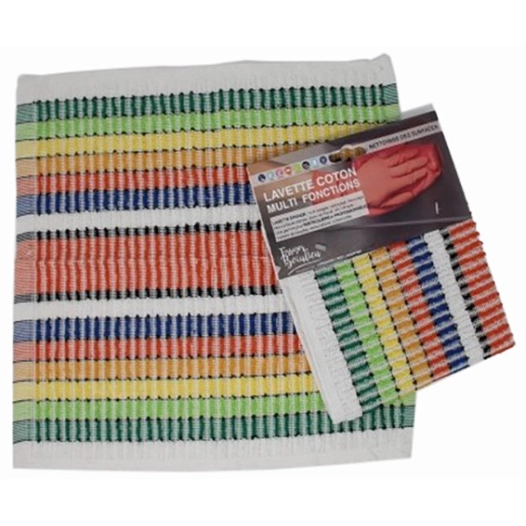 Epongettes Bayadere Sur Carte X2 - TISSAGES DE BEAULIEU