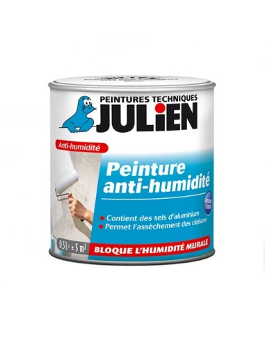 Hydropro Peinture anti humidité 0.5 litre - JULIEN
