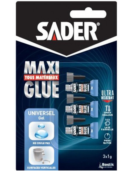 SADER Maxiglue gel NEW_3x1g_gel - SADER