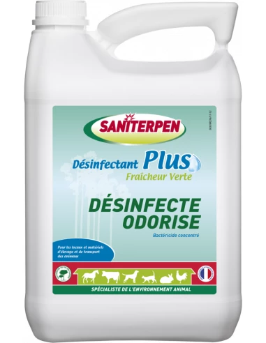 Saniterpen Desinf Plus Vert 5l Tp2 - SANITERPEN