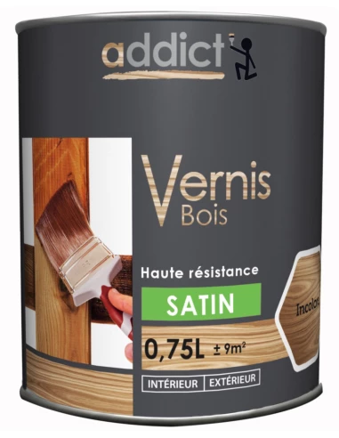 Addict Vernis Bois Satin 750ml Inc - ADDICT