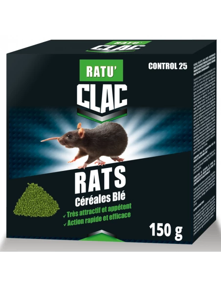 Clac Raticide Rats Cereales 150g - CLAC