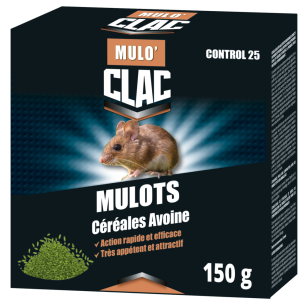 Clac Raticide Mulots Cereales 150g - CLAC
