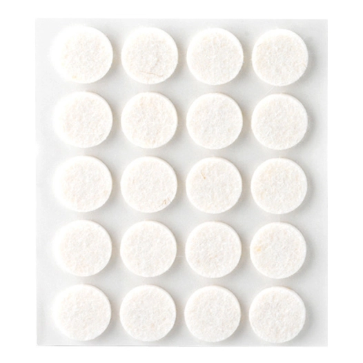 Patin Feutre Lainex20 Adh Diam17mm - INOFIX