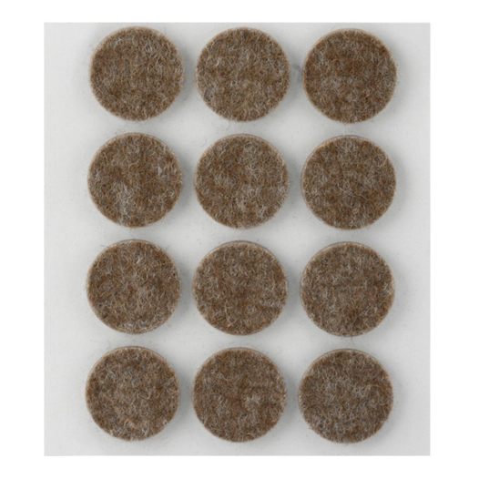 Patin Feutre Lainex12 Adh Diam22mm - INOFIX