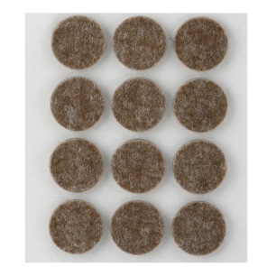 Patin Feutre Lainex12 Adh Diam22mm - INOFIX