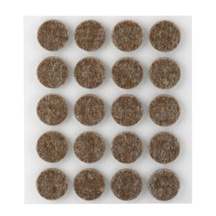 Patin Feutre Lainex20 Adh Diam17mm - INOFIX