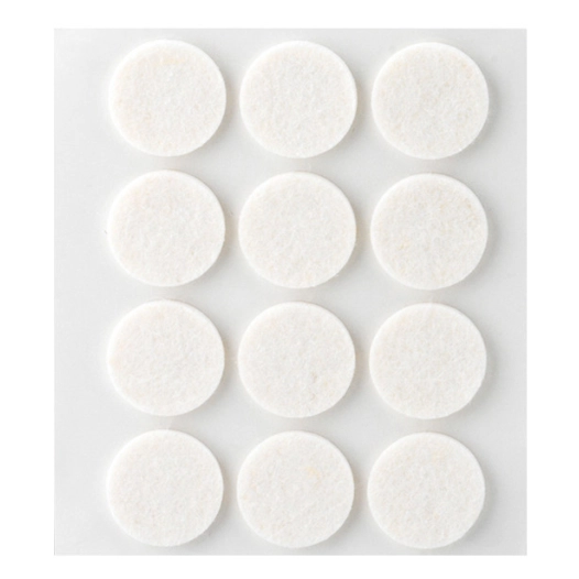 Patin Feutre Lainex12 Adh Diam22mm - INOFIX