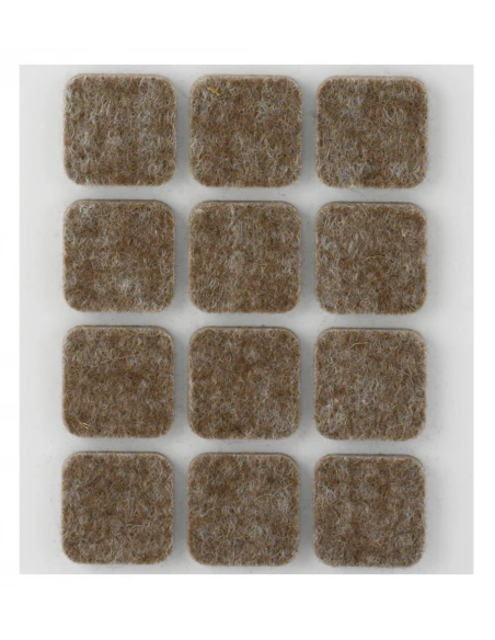 Patin Feutre Lainex12 Adh 22x22mm - INOFIX