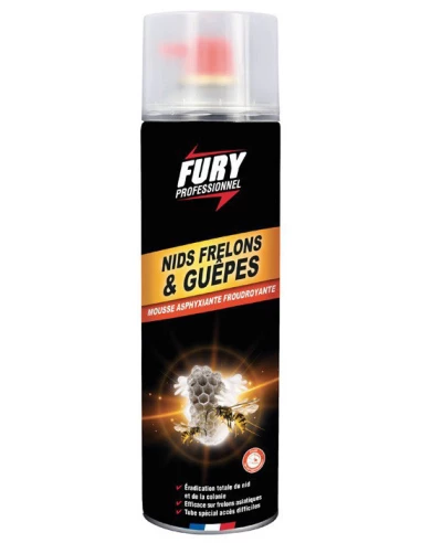 Fury Mousse Nid Guepe Frelon 500ml - FURY