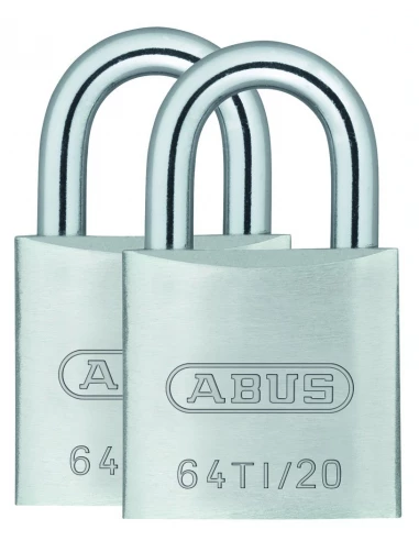 2 Cadenas 20mm Titalium Blister - ABUS